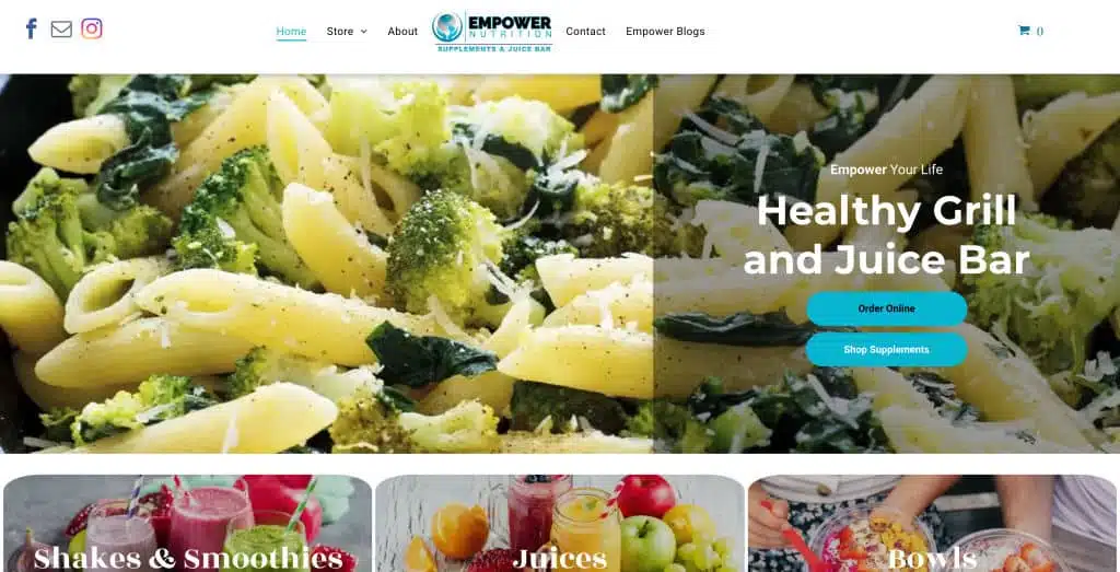13 Online Lebensmittel- und Restaurant-Geschäfte Powered by Ecwid 1 Wordpress Hosting