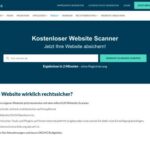 eRecht Website Scanner