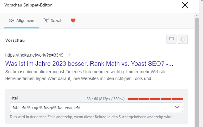 Was ist im Jahre 2023 besser: Rank Math vs. Yoast SEO? 1 Wordpress Hosting