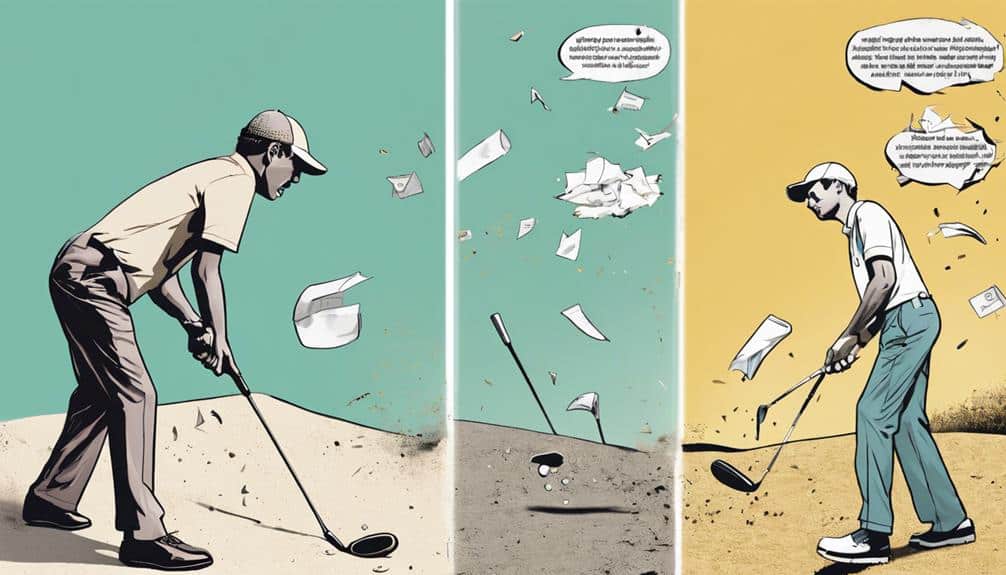 Schlechte Golf Club Webseiten Werbetexte: Unzureichende Tests und Iterationen