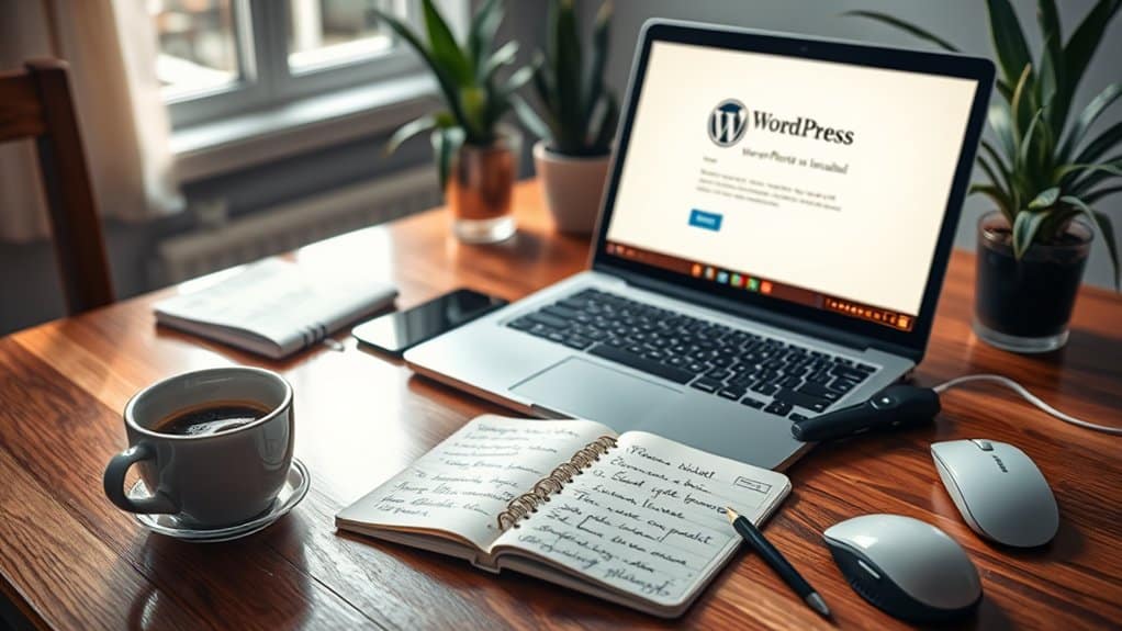 WordPress-Installation heute abschließen