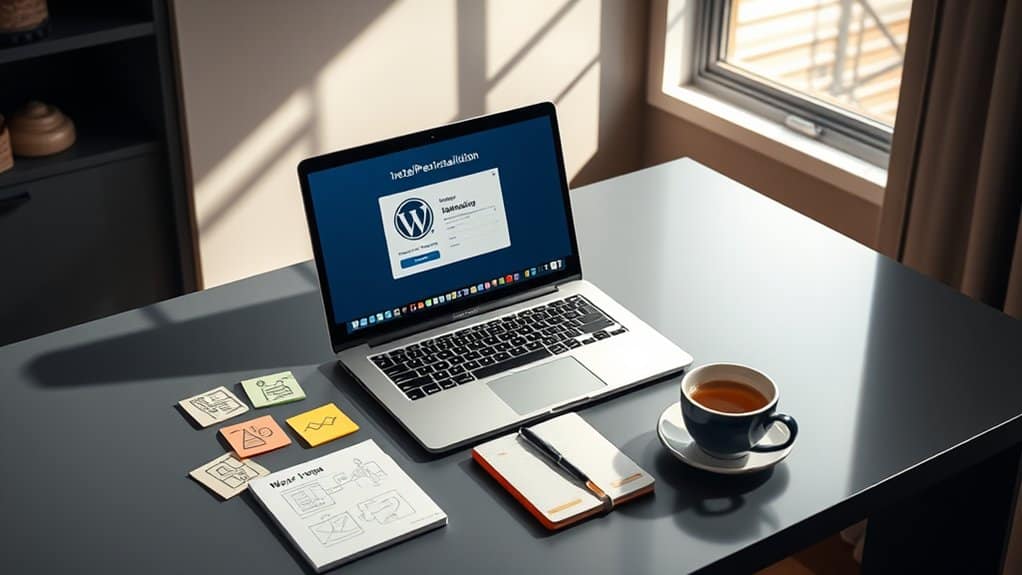 eine WordPress-Website erstellen