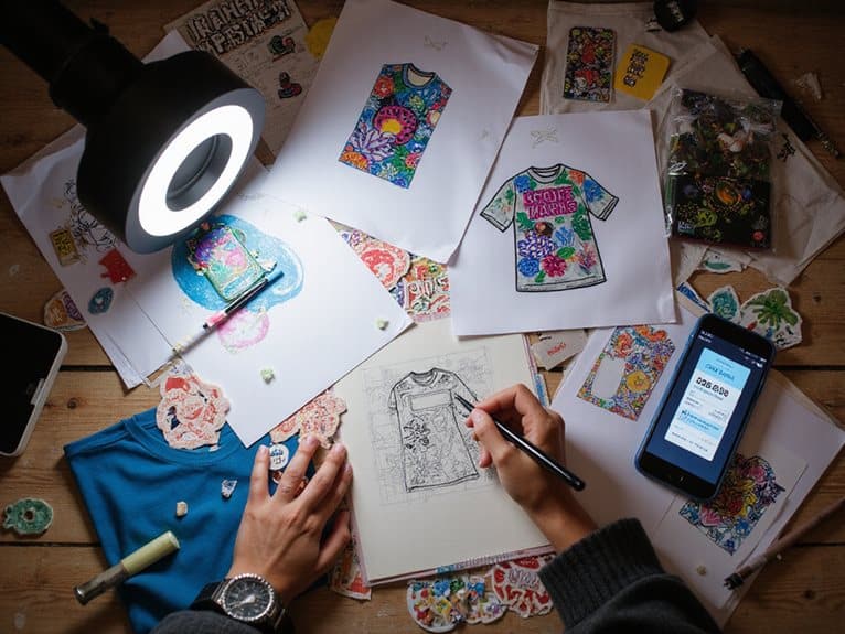 ansprechende Strategien für Merchandising-Design