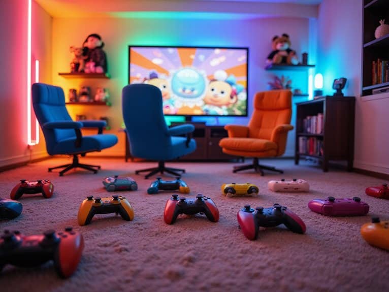 familienfreundlicher Gaming-Kanal Ästhetik