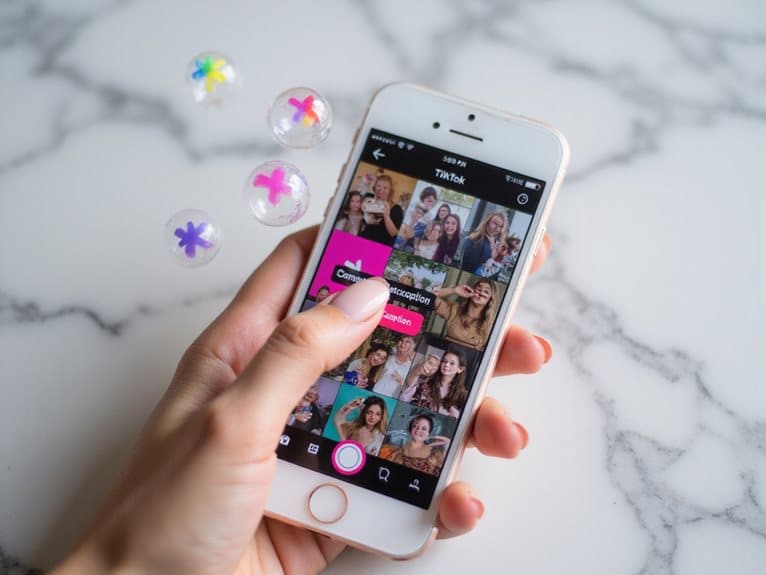 Bildunterschriften und Hashtags optimieren