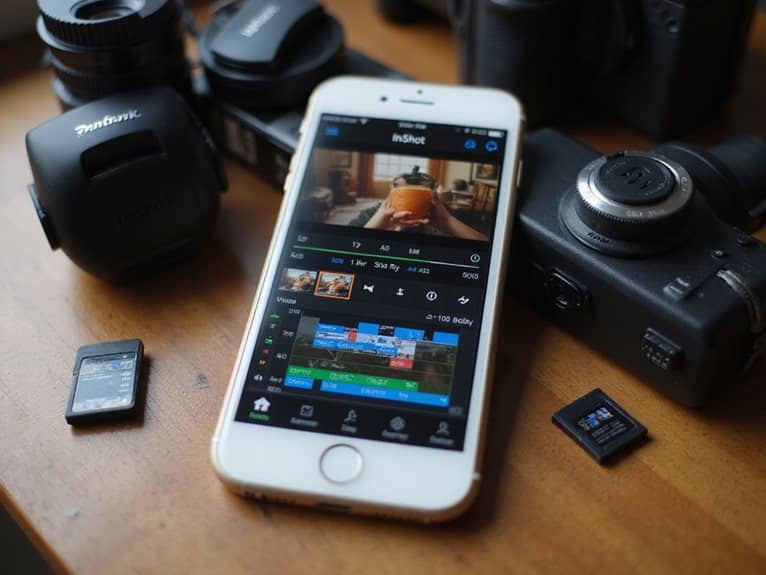 professionelle mobile Videobearbeitung