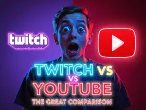 Twitch gegen YouTube Vergleich