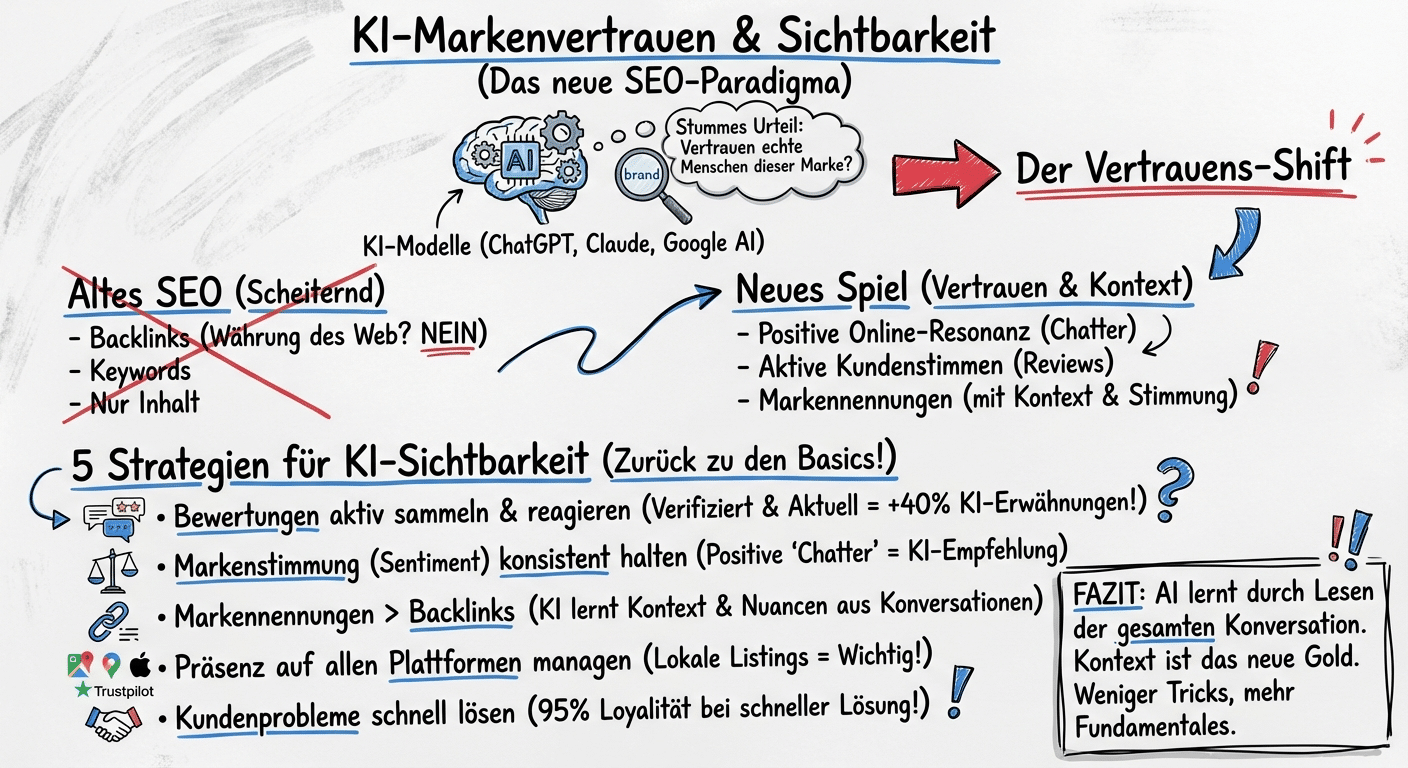 Wie du in der KI-Suche erwähnt wirst, bevor deine Konkurrenten es tun