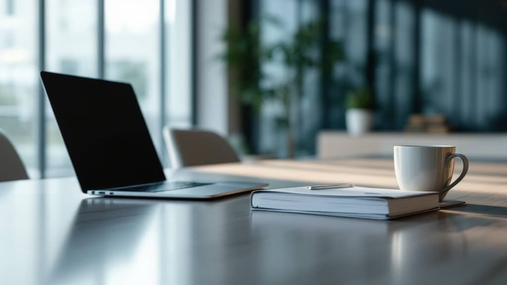 B2B-Vertrieb und Einkauf: Website als Entscheidungsgrundlage 1 Wordpress Hosting Ruhiger B2B-Besprechungsraum